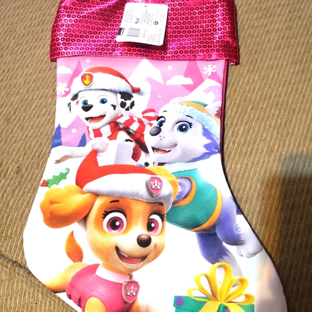 Brand new !!!! Paw patrol stocking.